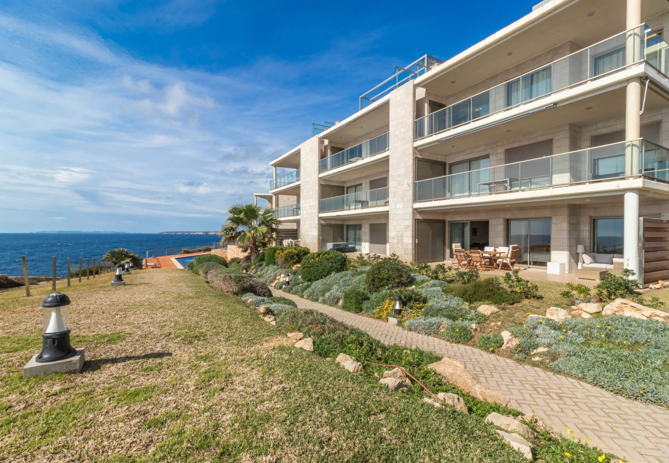 Ferienwohnung in Cala Figuera - Cap Blau Residence Apartment mit Meerblick in Cala Figuera zur Langzeitmiete