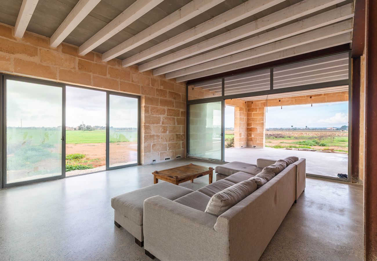 Finca in Campos - Finca Campo Sol Moderne Finca in Campos mit Pool zur Langzeitmiete auf Mallorca