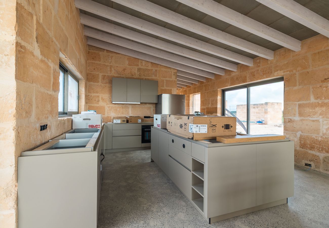 Finca in Campos - Finca Campo Sol Moderne Finca in Campos mit Pool zur Langzeitmiete auf Mallorca