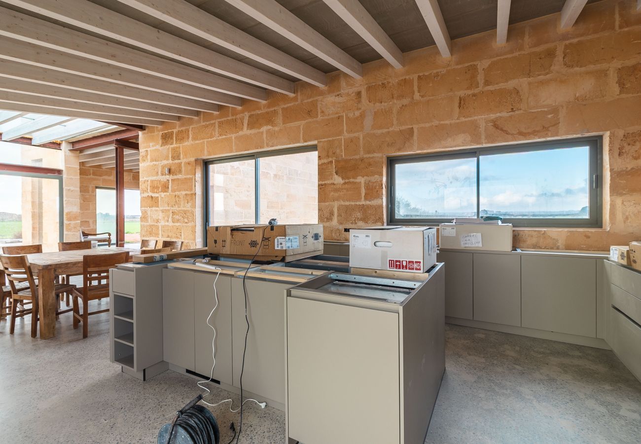 Finca in Campos - Finca Campo Sol Moderne Finca in Campos mit Pool zur Langzeitmiete auf Mallorca