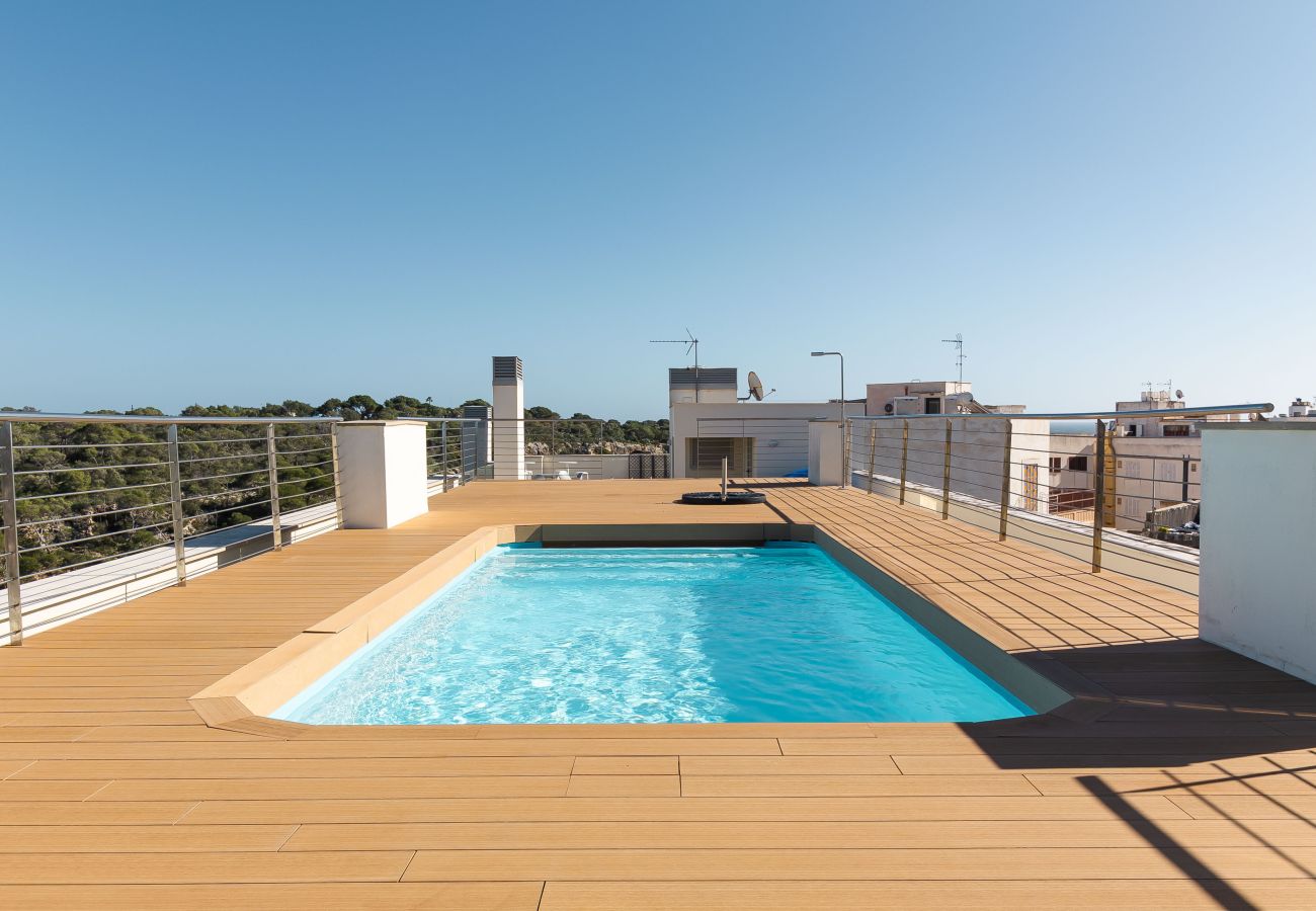 Apartment-Wohnung in Cala Figuera - Moderne Wohnung mit Meerblick zur Langzeitvermietung in Cala Figuera