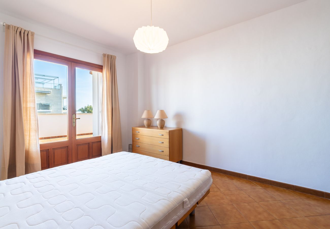 Apartment-Wohnung in Cala Figuera - Langzeitvermietung in Cala Figuera Wohnung mit großer Terrasse & Meerblick auf Mallorca