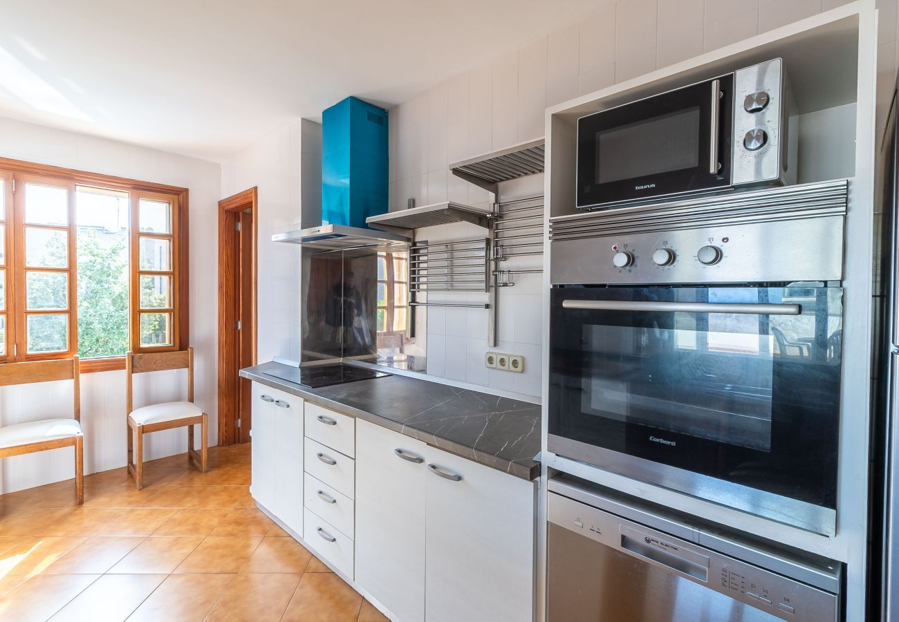 Apartment-Wohnung in Cala Figuera - Langzeitvermietung in Cala Figuera mit privatem Pool und Garten auf Mallorca