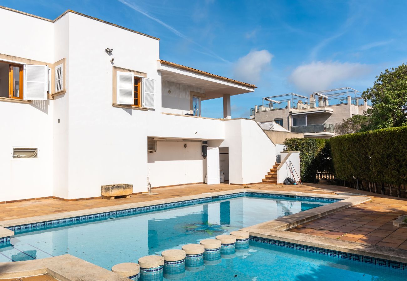 Apartment-Wohnung in Cala Figuera - Langzeitvermietung in Cala Figuera mit privatem Pool und Garten auf Mallorca