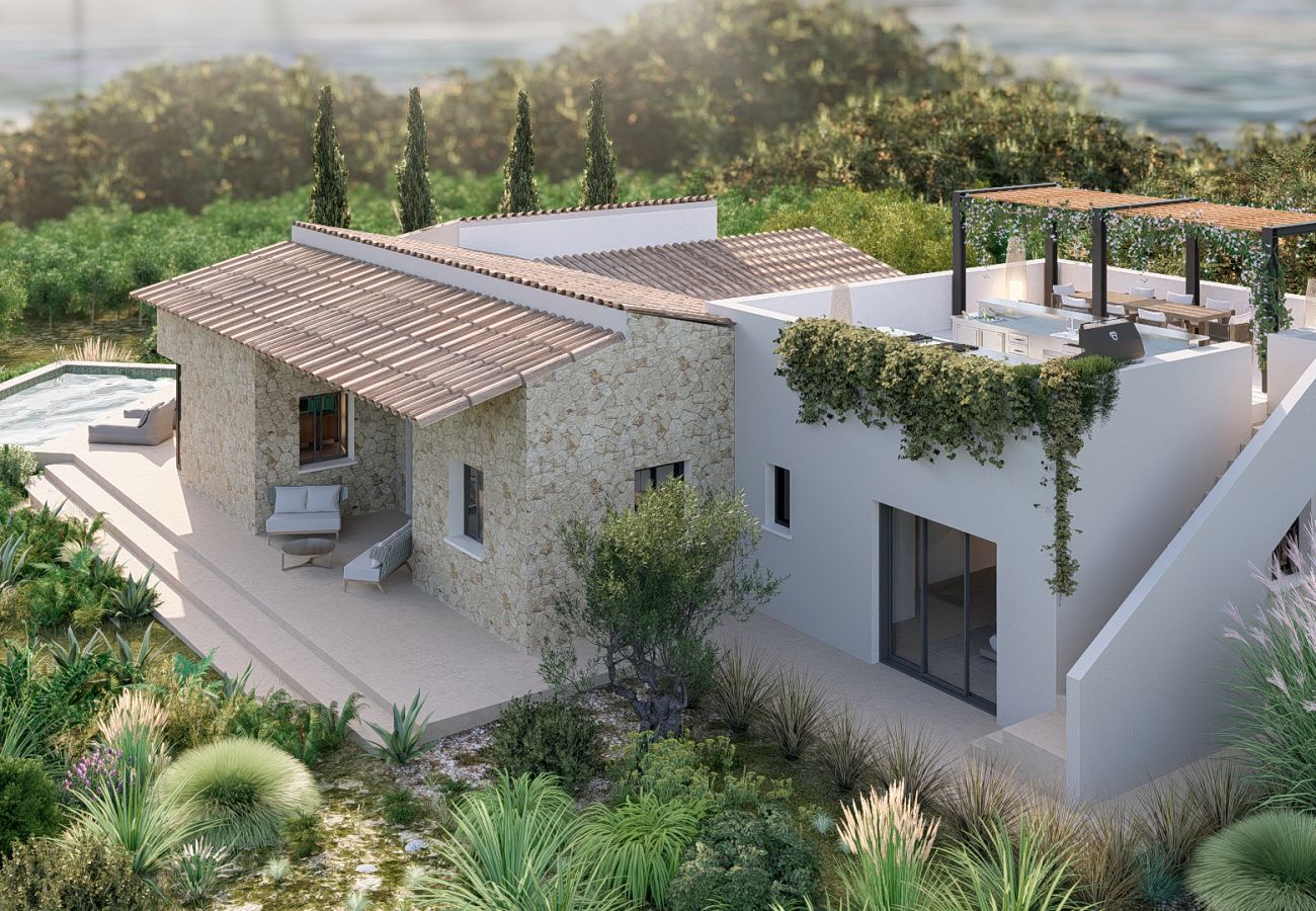 Grundstück in Santanyi - Finca Grundstück nahe Santanyí 500 m zum Strand mit Baugenehmigung Grundstück in Santanyi - Finca Grundstück nahe Santanyí 500 m zum Strand mit Baugenehmigung