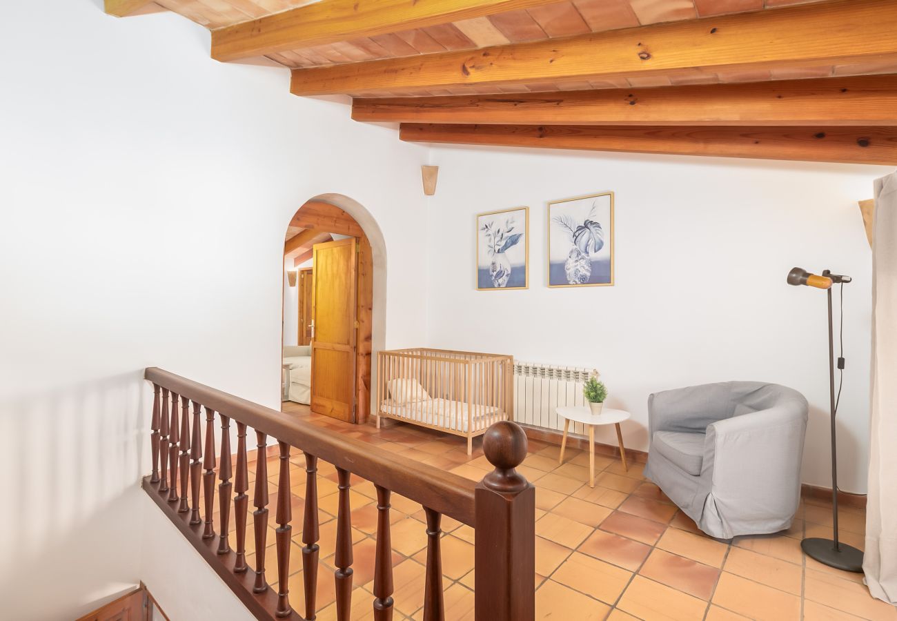 Finca in Santanyi - Finca Can Nin idyllisches Ferienhaus mit großem Pool in Santanyí