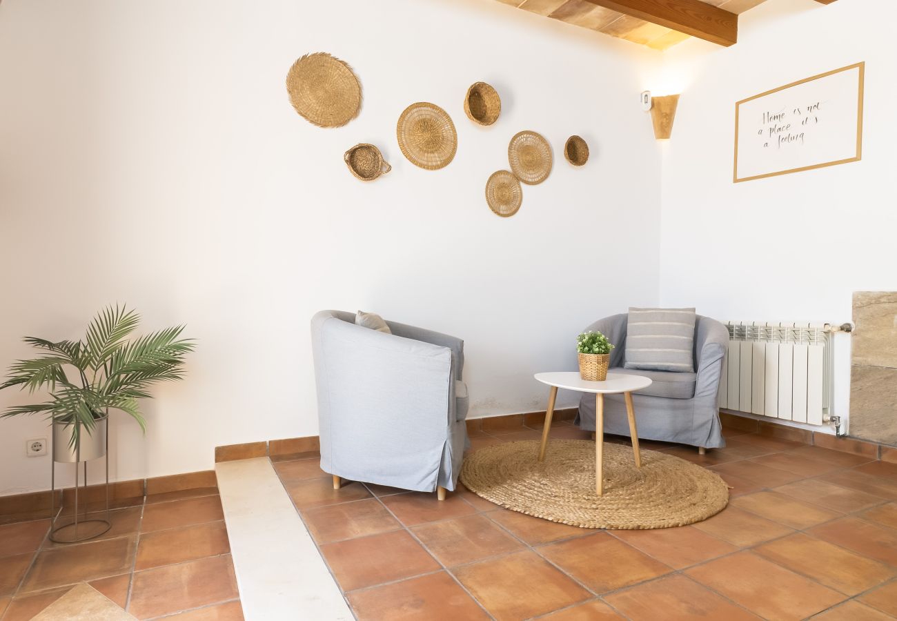 Finca in Santanyi - Finca Can Nin idyllisches Ferienhaus mit großem Pool in Santanyí