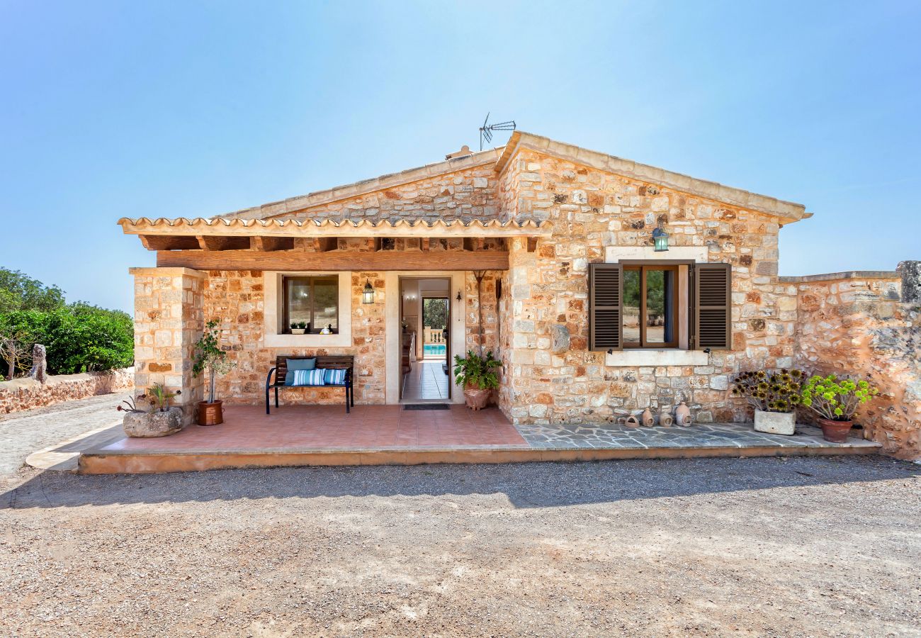 Finca in Santanyi - Sa Madoneta » Finca mit Pool und Traumblick in die Natur und ruhige Lage