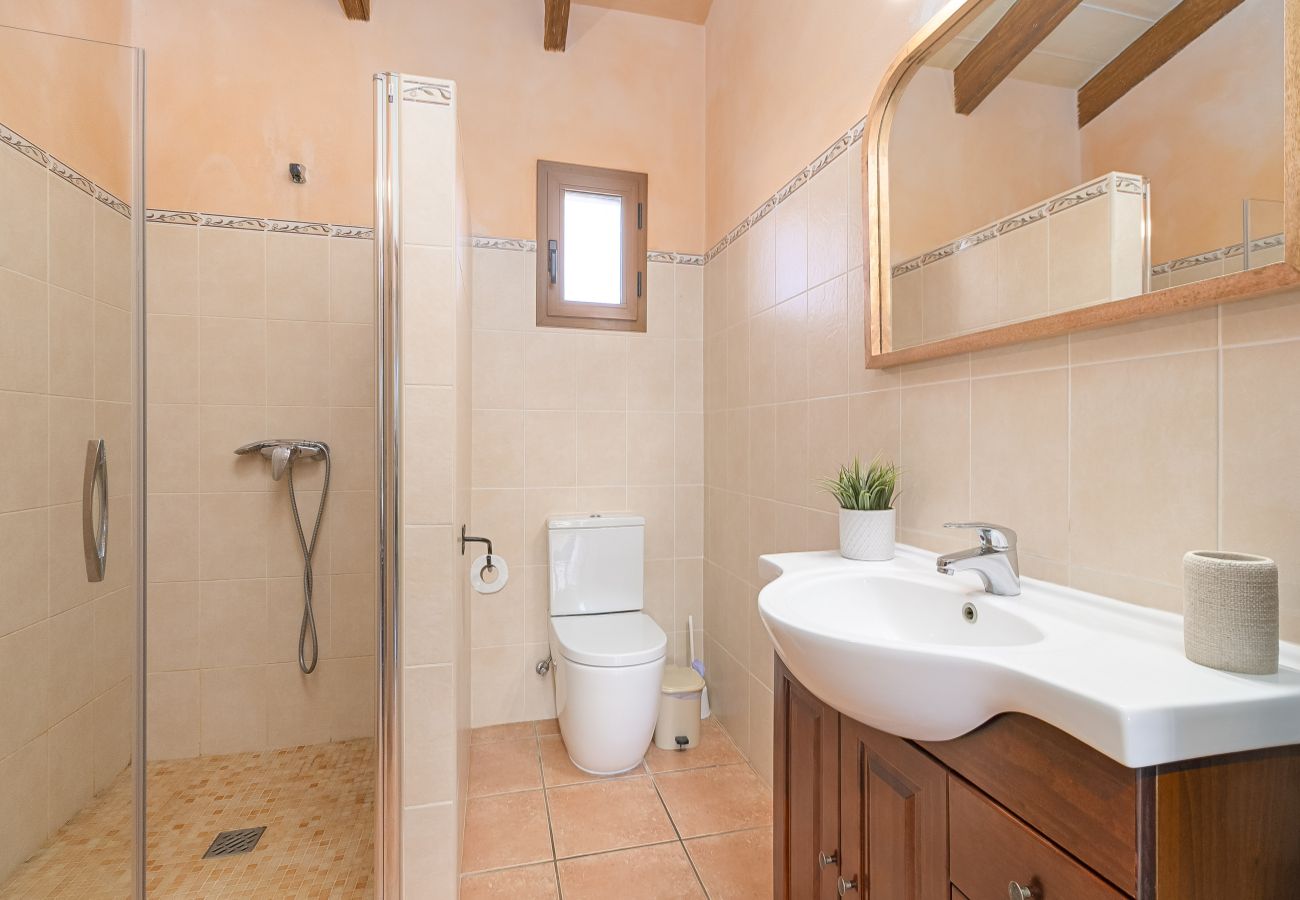Finca in Santanyi - Sa Madoneta charmantes Ferienhaus mit traumhaftem Ausblick und Pool in Santanyí