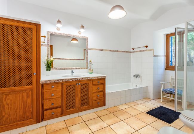 Finca in Santanyi - Finca Es Turo wunderschönes Ferienhaus auf dem Land mit Pool und Panoramablick in Santanyí Finca in Santanyi - Finca Es Turo wunderschönes Ferienhaus auf dem Land mit Pool und Panoramablick in Santanyí