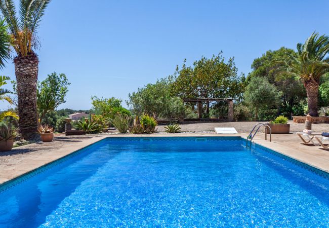 Finca in Santanyi - Finca Es Turo wunderschönes Ferienhaus auf dem Land mit Pool und Panoramablick in Santanyí Finca in Santanyi - Finca Es Turo wunderschönes Ferienhaus auf dem Land mit Pool und Panoramablick in Santanyí