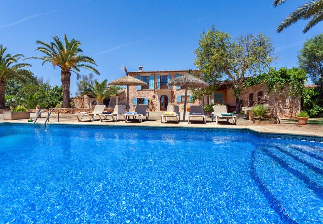 Finca in Santanyi - Finca Es Turo wunderschönes Ferienhaus auf dem Land mit Pool und Panoramablick in Santanyí Finca in Santanyi - Finca Es Turo wunderschönes Ferienhaus auf dem Land mit Pool und Panoramablick in Santanyí