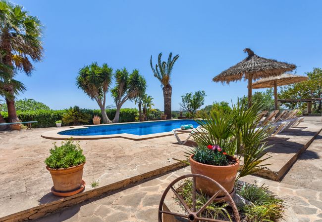 Finca in Santanyi - Finca Es Turo wunderschönes Ferienhaus auf dem Land mit Pool und Panoramablick in Santanyí Finca in Santanyi - Finca Es Turo wunderschönes Ferienhaus auf dem Land mit Pool und Panoramablick in Santanyí