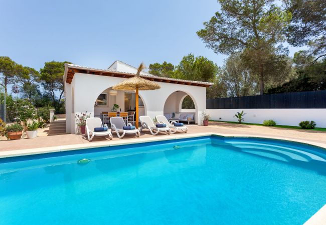  in Santanyi - Casa Abril Schönes Ferienhaus mit Pool im Naturpark Cala Mondrago