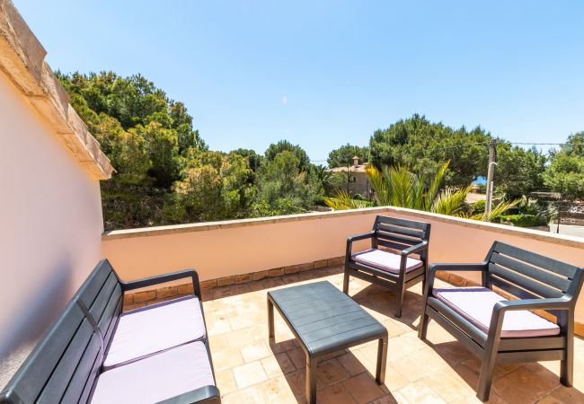 Chalet in Santanyi - Casa Aurora großes Ferienhaus am Meer mit privatem Pool nahe dem Strand in Cala Santanyí Chalet in Santanyi - Casa Aurora großes Ferienhaus am Meer mit privatem Pool nahe dem Strand in Cala Santanyí