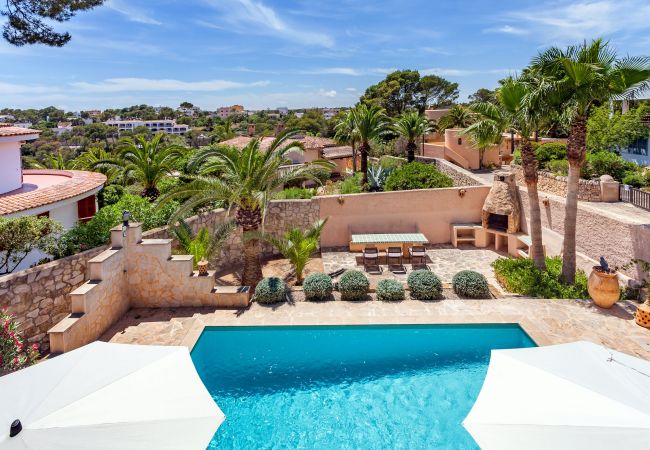 Ferienhaus in Santanyi - Villa Redonda » Außergewöhnliche Rundbau-Villa in ruhiger Lage mit privatem Pool nur 80m Fussweg von der Cala Santanyí entfernt