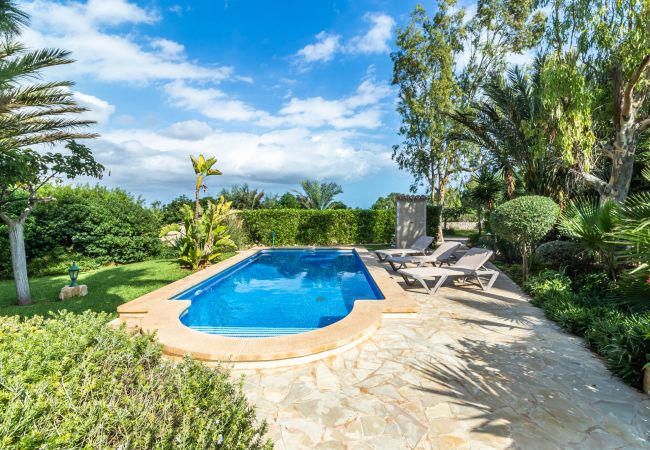 Finca in Santanyi - Finca Sa Barraca gemütliches Ferienhaus mit charmantem Garten und Pool nahe Cala Mondragó Finca in Santanyi - Finca Sa Barraca gemütliches Ferienhaus mit charmantem Garten und Pool nahe Cala Mondragó