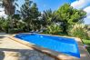 Finca in Santanyi - Finca Sa Barraca gemütliches Ferienhaus mit charmantem Garten und Pool nahe Cala Mondragó