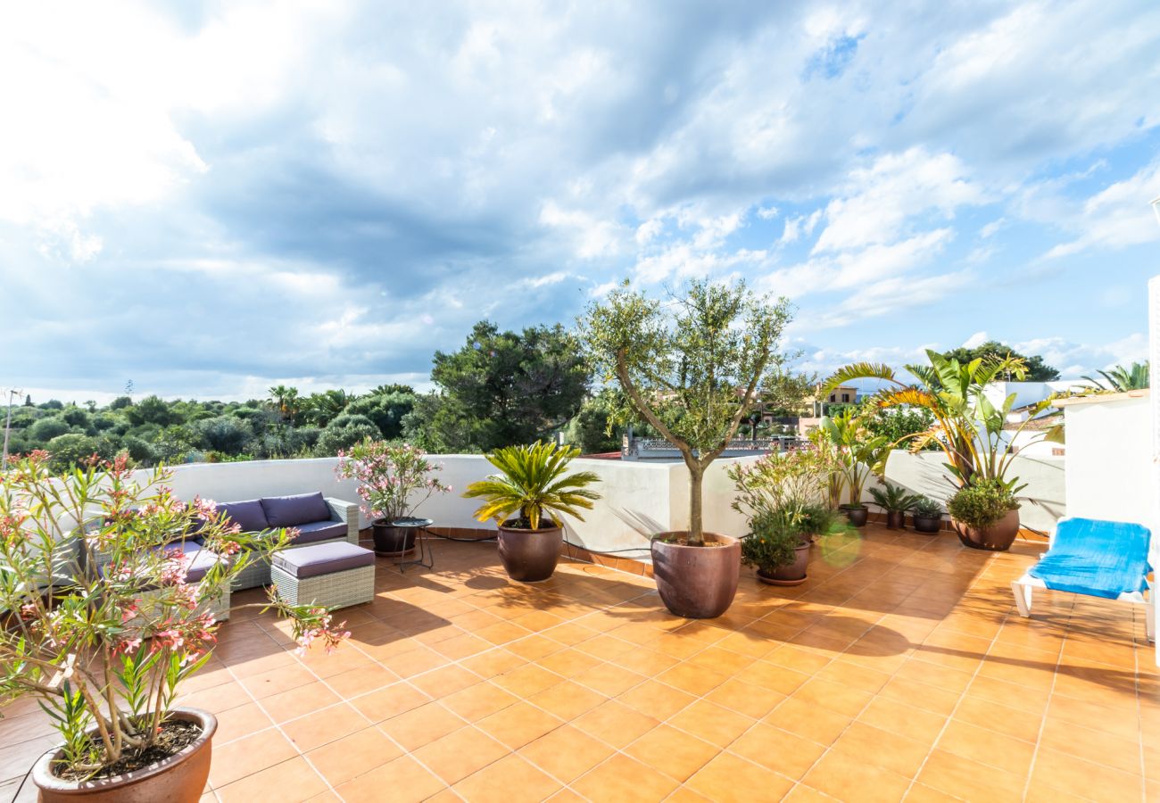 Ferienwohnung in Santanyi - Can Flores WHG 3 » Ferienwohnung in Privatvilla mit Pool und Strandnähe 