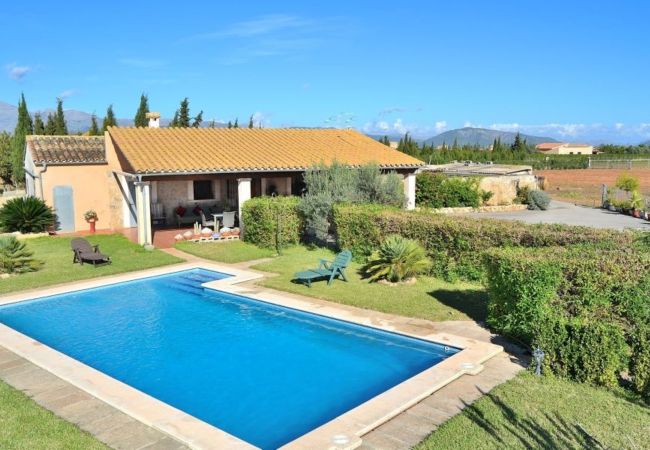 Finca in Muro - Sant Vicenç 022 traditionelle Finca mit privatem Pool, großem Garten und W-lan