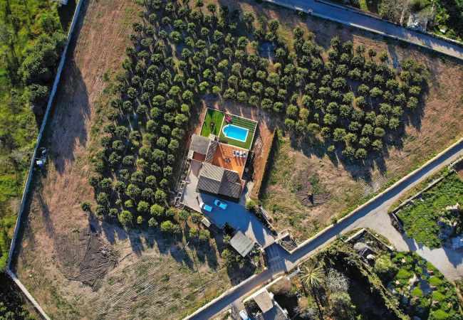 Finca in Muro - Els Tarongers 081 fantastische Finca mit privatem Pool, Klimaanlage, Terrasse und Grill