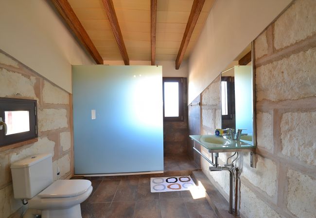 Finca in Muro - Els Tarongers 081 fantastische Finca mit privatem Pool, Klimaanlage, Terrasse und Grill