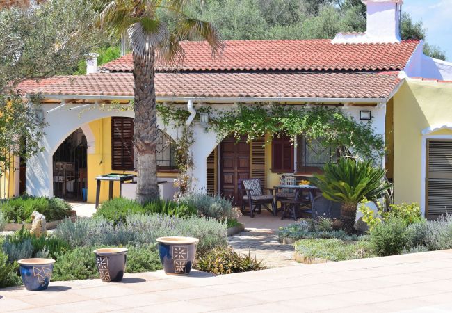 Finca in Santa Margalida - Can Burguet 099 charmante Finca auf dem Lande mit schönem Garten, privatem Pool und W-Lan