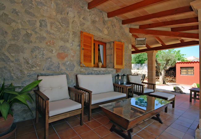 Finca in Alcudia - Can Roig 113 fantastische Finca mit privatem Pool, Garten, Kinderbereich und Klimaanlage.