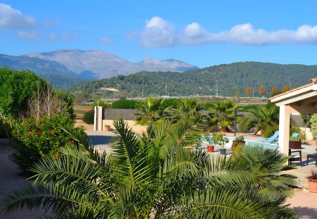 Finca in Campanet - Can Melis 149 fantastische Villa mit privatem Pool, Klimaanlage, Terrasse, Garten und Grill