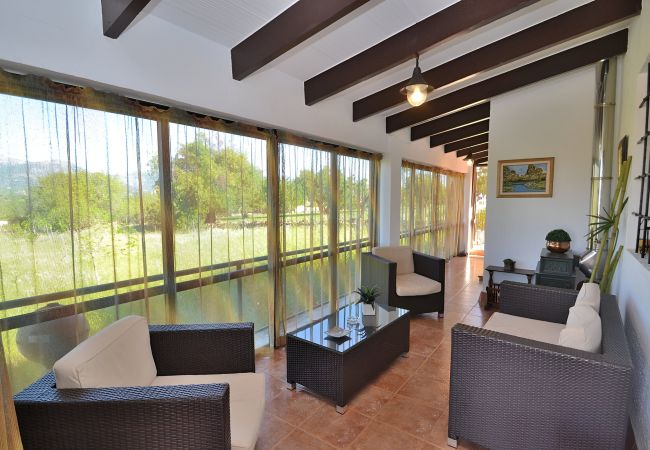Finca in Inca - Tramuntana 171 fantastische Villa mit privatem Pool, Terrasse, Klimaanlage und W-Lan