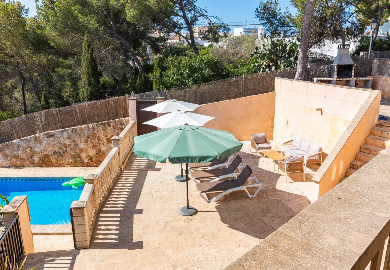 Villa in Cala Santanyi - Villa Escaletas Ferienhaus nur 600 m vom Strand Cala Santanyí entfernt mit Pool und Klimaanlage