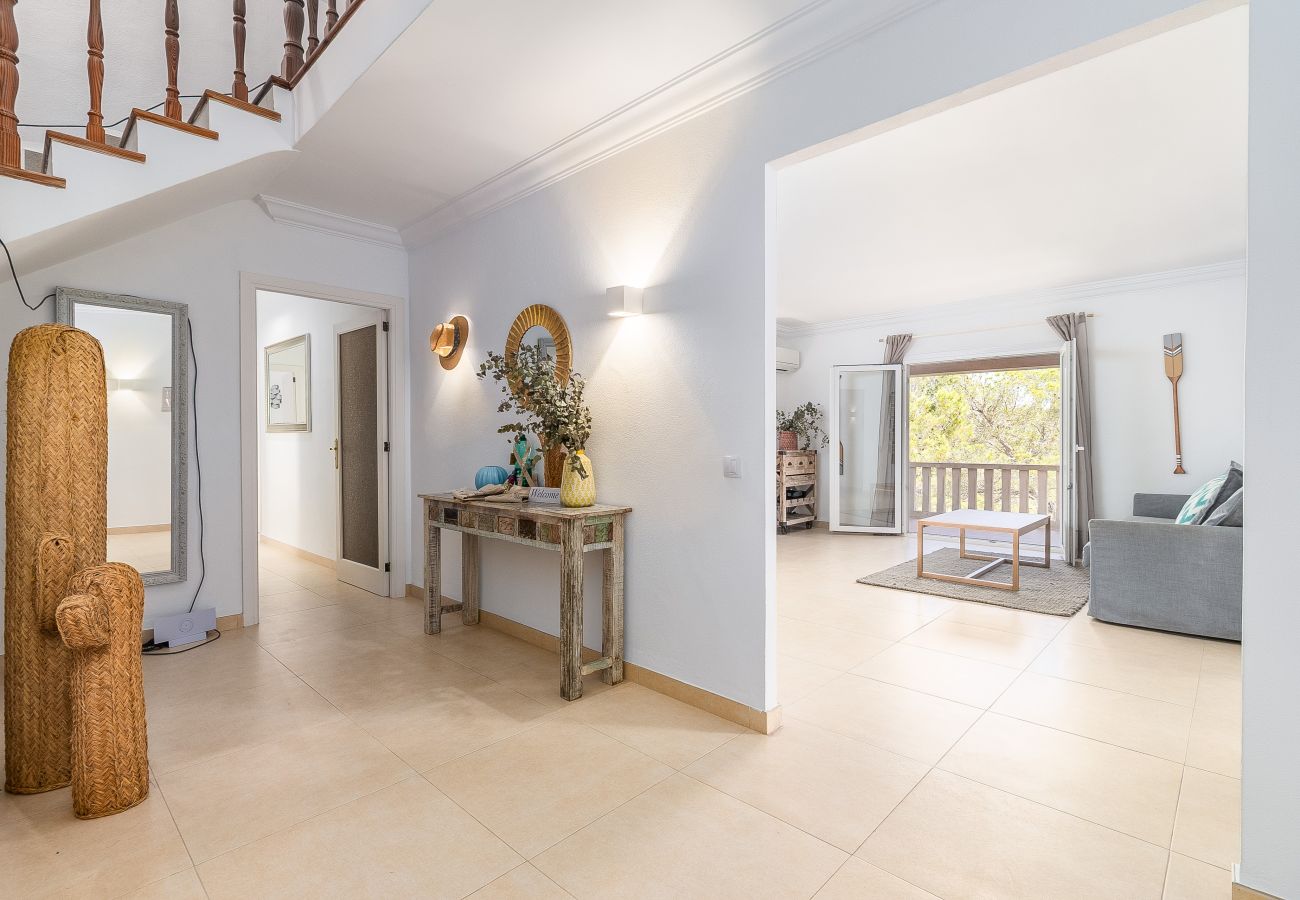 Villa in Cala Santanyi - Villa Escaletas Ferienhaus nur 600 m vom Strand Cala Santanyí entfernt mit Pool und Klimaanlage