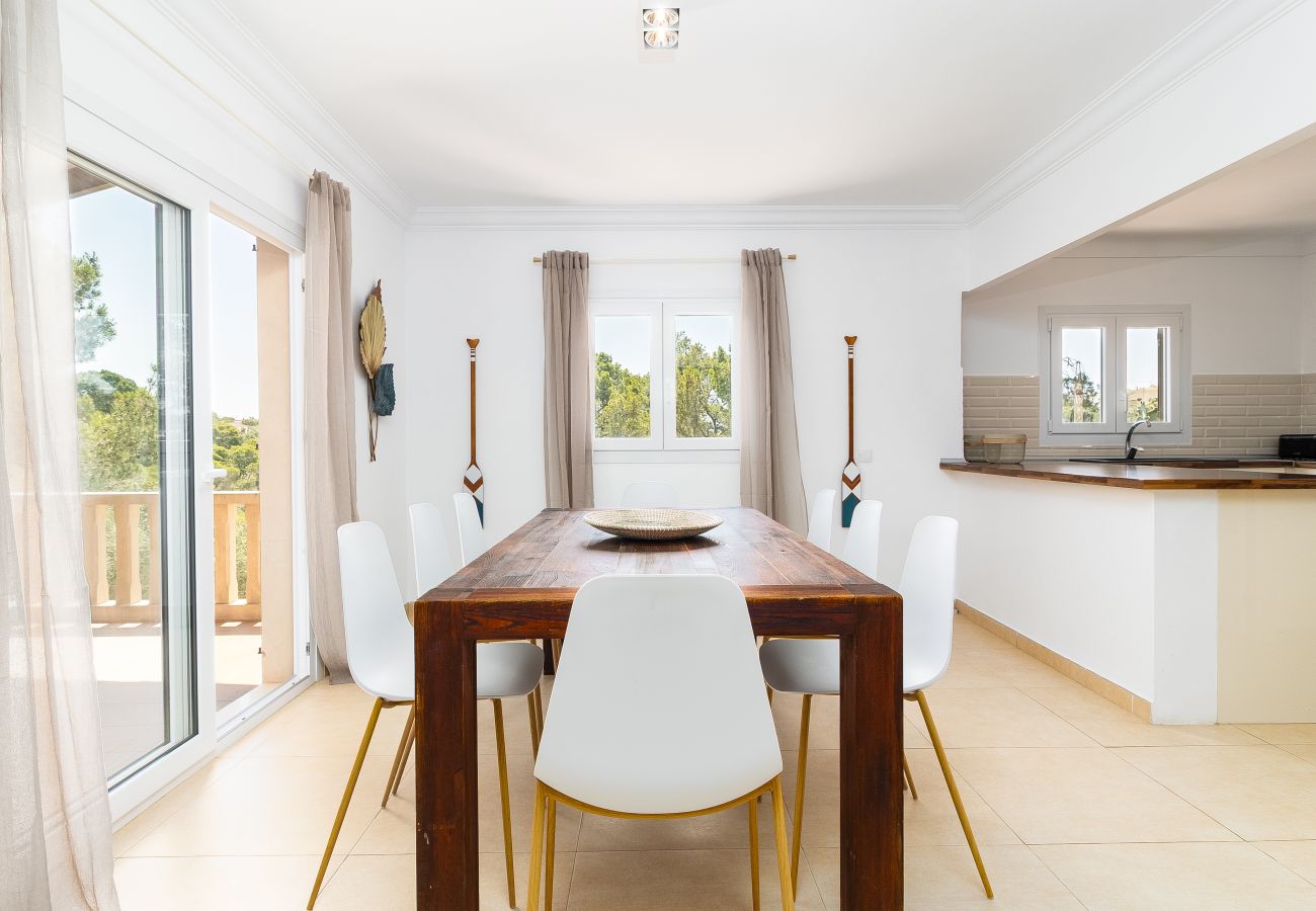 Villa in Cala Santanyi - Villa Escaletas Ferienhaus nur 600 m vom Strand Cala Santanyí entfernt mit Pool und Klimaanlage