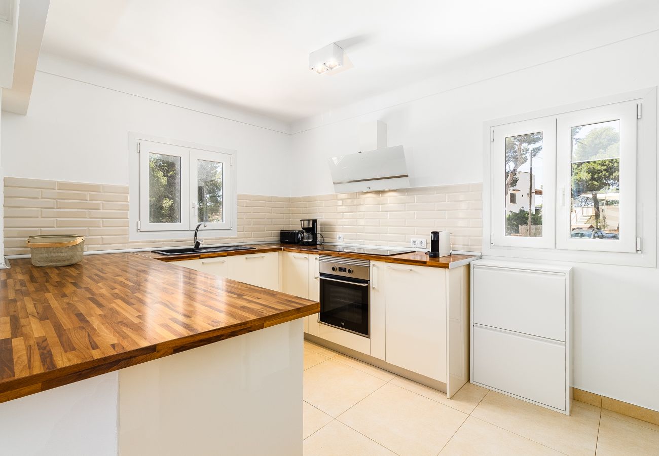 Villa in Cala Santanyi - Villa Escaletas Ferienhaus nur 600 m vom Strand Cala Santanyí entfernt mit Pool und Klimaanlage