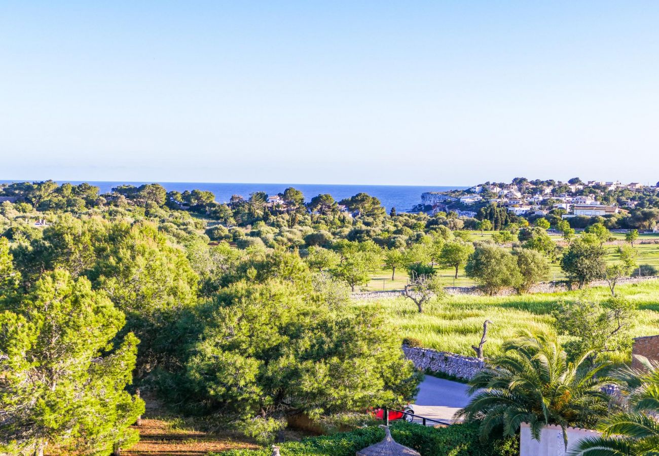 Ferienwohnung in Cala Santanyi - Apartment Buena Vista » Obergeschoß Ferienwohnung mit Meerblick, Pool und fussläufig zum Strand