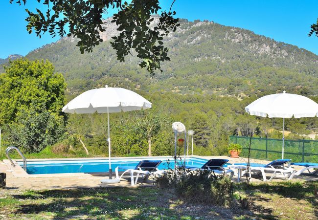 Villa in Selva - Cantabou 014 herrliche Finca mit privatem Pool, großem Garten, Grill und Klimaanlage