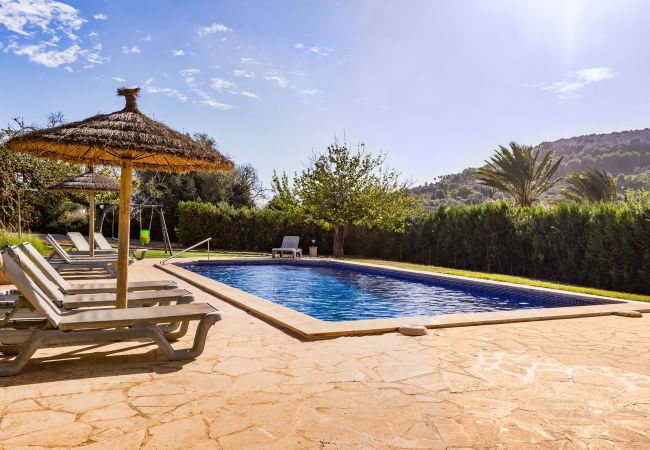 Finca in Cas Concos - Finca Son Peris idyllisches Ferienhaus mit Pool und Panoramablick in Cas Concos Finca in Cas Concos - Finca Son Peris idyllisches Ferienhaus mit Pool und Panoramablick in Cas Concos