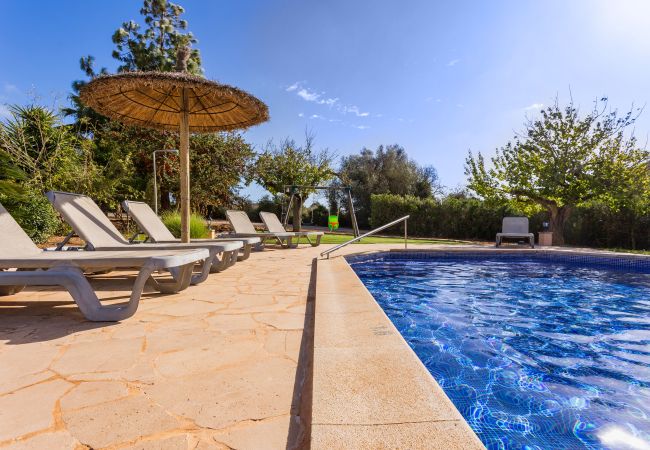 Finca in Cas Concos - Finca Son Peris idyllisches Ferienhaus mit Pool und Panoramablick in Cas Concos Finca in Cas Concos - Finca Son Peris idyllisches Ferienhaus mit Pool und Panoramablick in Cas Concos