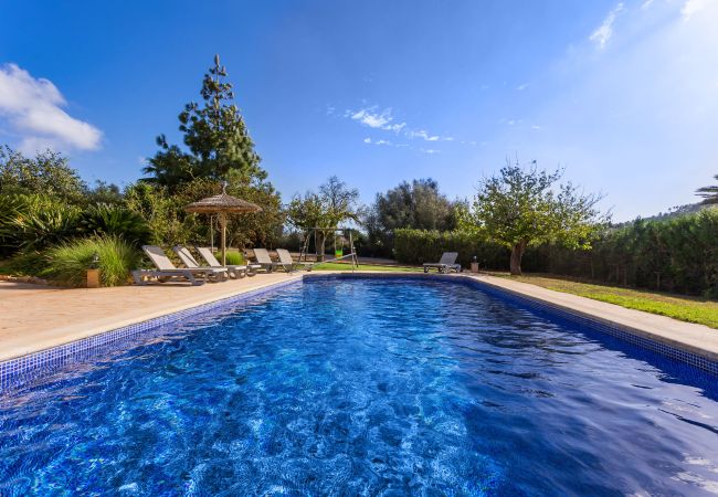 Finca in Cas Concos - Finca Son Peris idyllisches Ferienhaus mit Pool und Panoramablick in Cas Concos Finca in Cas Concos - Finca Son Peris idyllisches Ferienhaus mit Pool und Panoramablick in Cas Concos