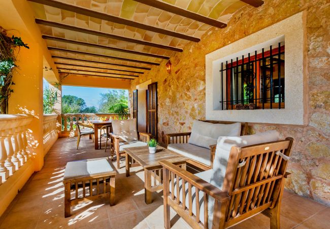 Finca in Cas Concos - Finca Son Peris idyllisches Ferienhaus mit Pool und Panoramablick in Cas Concos Finca in Cas Concos - Finca Son Peris idyllisches Ferienhaus mit Pool und Panoramablick in Cas Concos