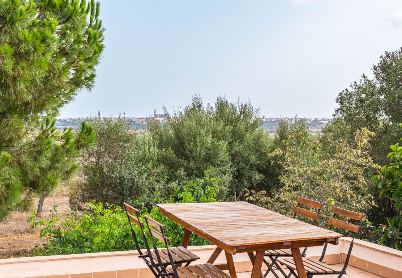 Finca in Santanyi - Can Blai Blai Finca mit Garten, Aussicht und Pool 