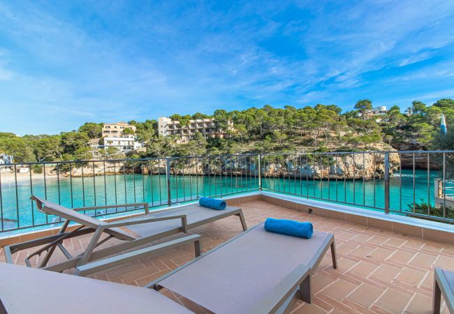 Ferienhaus in Cala Santanyi - Strandhaus Sa Barca mit Meerblick und  nur wenige Schritte zur Cala Santanyí Ferienhaus in Cala Santanyi - Strandhaus Sa Barca mit Meerblick und  nur wenige Schritte zur Cala Santanyí