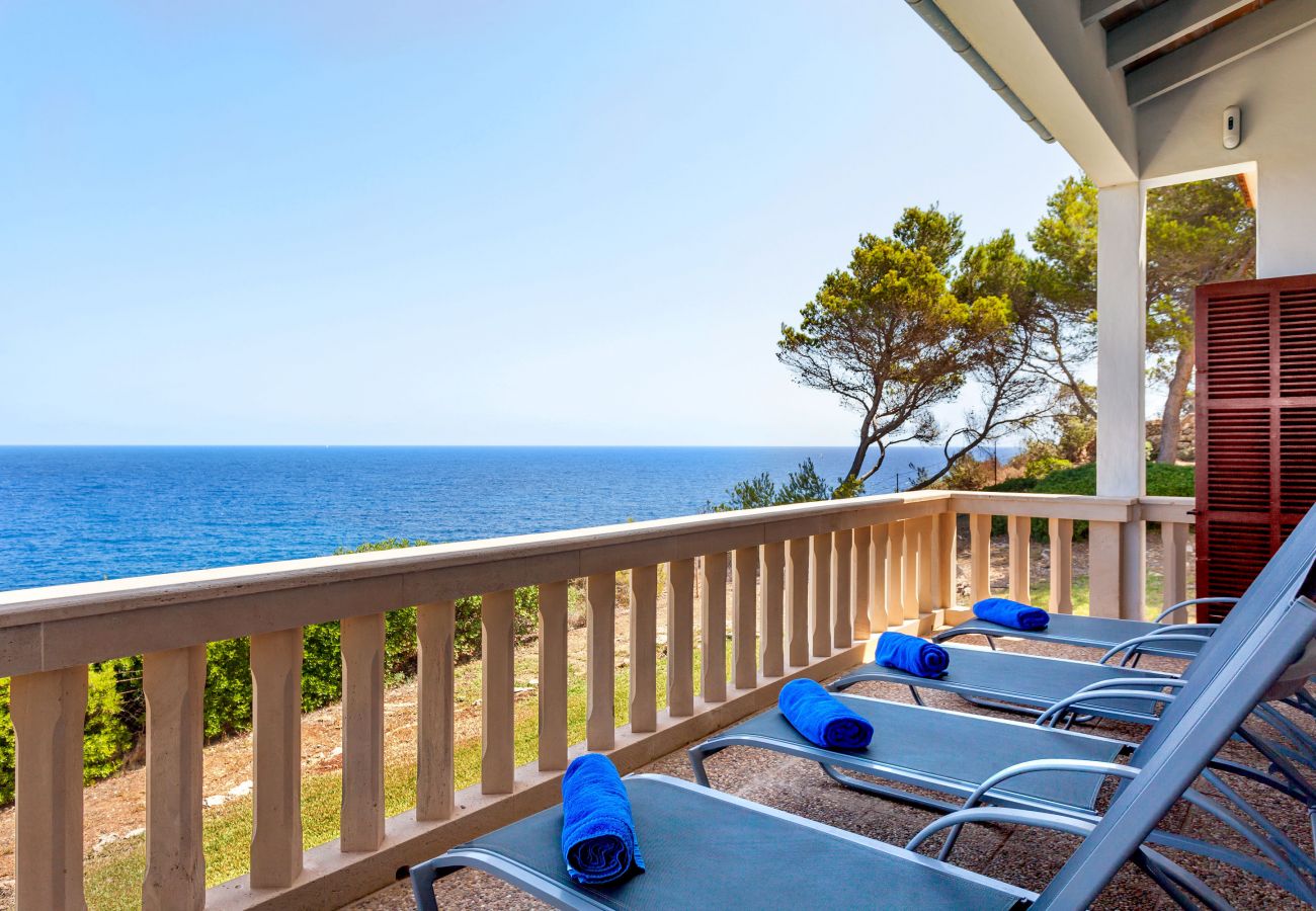 Ferienhaus in Cala Santanyi - Can Ferrando Küstenhaus » spektakulärer Meerblick, Pool und in Strandnähe 