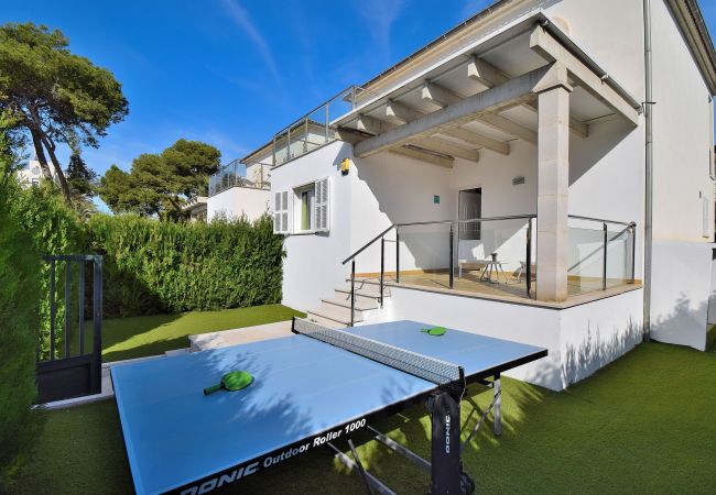 Stadthaus in Playa de Muro - Siulador 107 fantastische Villa mit privatem Pool, Terrasse, Billardtisch, Tischtennis und Klimaanlage