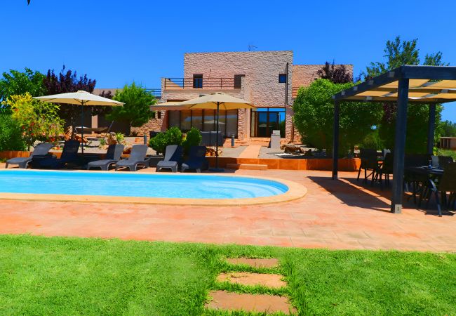 Finca in Campos - Son Vigili 417 herrliche Villa mit privatem Pool, Jacuzzi, Kinderbereich und Klimaanlage