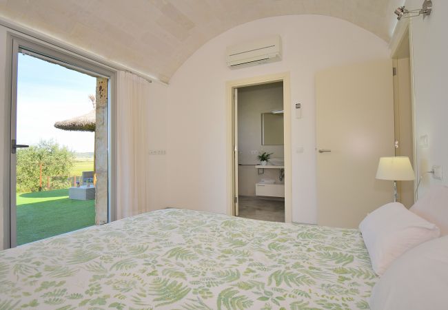 Finca in Maria de la salut - Es Gassons 012 fantastische Villa mit privatem Pool, atemberaubender Aussicht, Grill und Klimaanlage