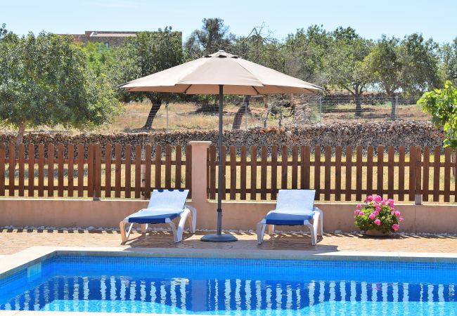 Finca in Santa Margalida - Ballester 034 fantastische Finca mit privatem Pool, großer Terrasse, Grill und Klimaanlage