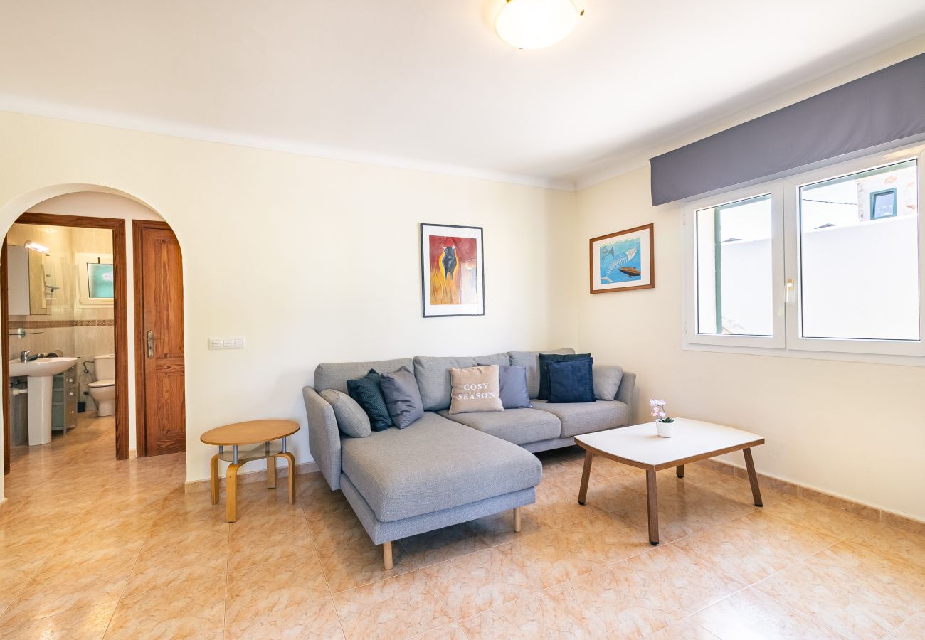 Chalet in Santanyi - Casa Blue komfortables Haus mit Pool in ruhiger Ortsrandlage zwischen Cala Santanyí und Cala S'Amarador verfügbar für monatliche  Aufenthalte
