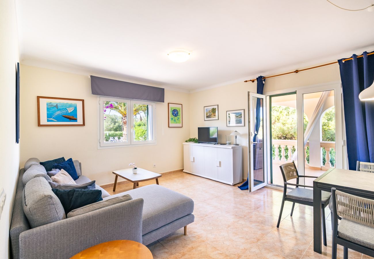 Chalet in Santanyi - Casa Blue komfortables Haus mit Pool in ruhiger Ortsrandlage zwischen Cala Santanyí und Cala S'Amarador verfügbar für monatliche  Aufenthalte