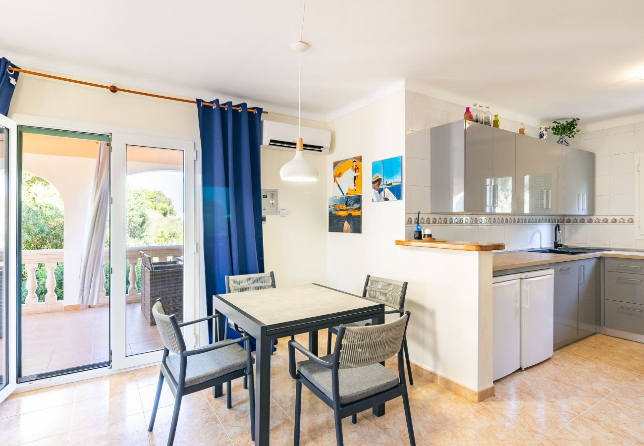 Chalet in Santanyi - Casa Blue komfortables Haus mit Pool in ruhiger Ortsrandlage zwischen Cala Santanyí und Cala S'Amarador verfügbar für monatliche  Aufenthalte
